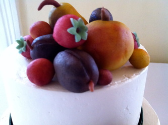 marzipan fruits for a cake topper.
Raleigh, NC